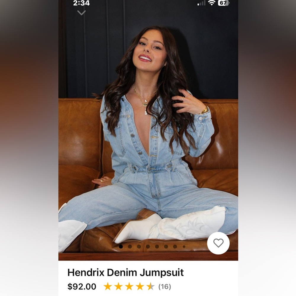 12th Tribe Hendrix Jumpsuit. Still in bag. Never worn.